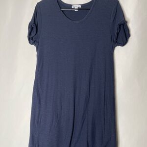 James Perse Rolled Sleeve T-Shirt dress